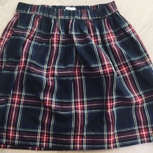 Plaid skirt for girls